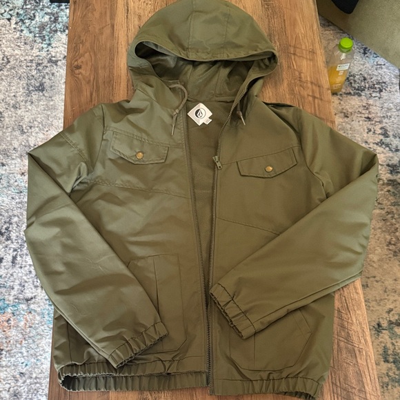 Volcom Olive Mesh Jacket - Picture 1 of 3